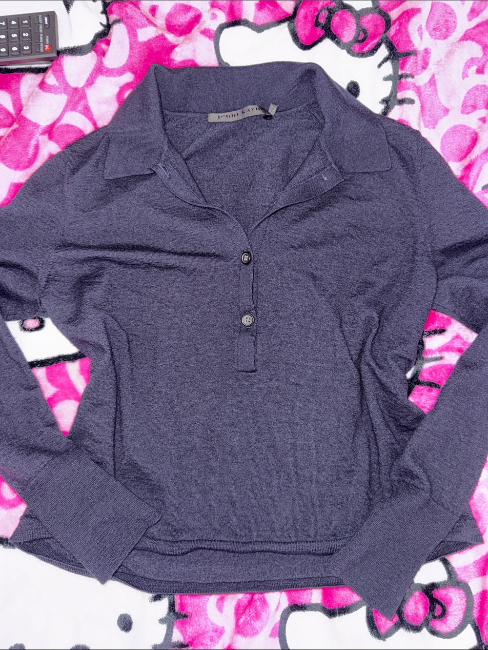 Jenni Kayne Dark Navy Grayson Pullover